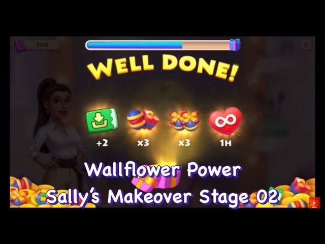 Township : Wallflower Power | Sally's Makeover| Stage 02 #township #wallflowerpower #TownshipPro