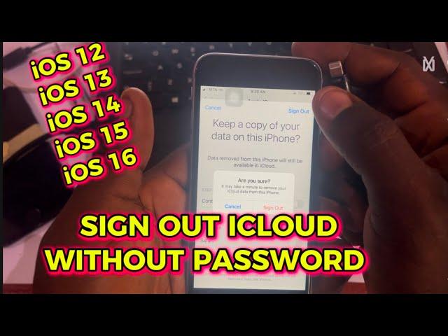  SIGN OUT ICLOUD WITHOUT PASSWORD. SIMPLE TRICK BY TRIPLE TECH GH