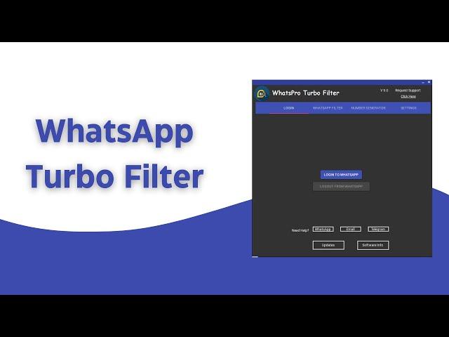 Whatsapp Super filter software | How to filter whatsapp numbers | WhatsApp Turbo filter