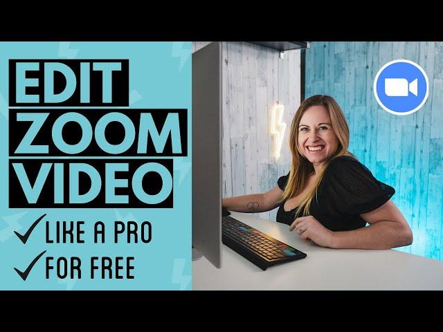 How to Edit Zoom Video Recording For Free (Zoom & DaVinci Resolve Tutorial)