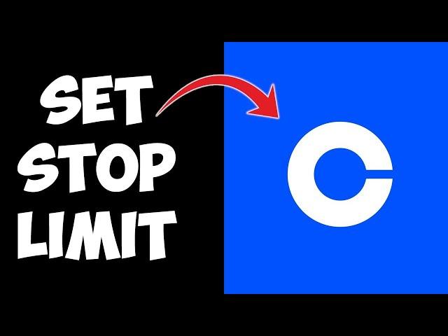 How To Set A Stop-Limit (Stop-Loss) On Coinbase - Step By Step