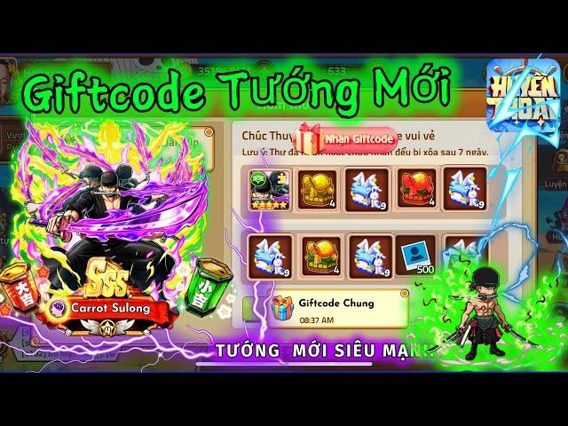 Giftcode Tướng Mới 200 Gosu - Huyền Thoại Hải Tặc