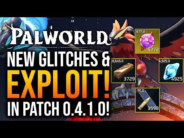 Palworld - 15 GLITCHES AFTER PATCH 0.1.4.1!
