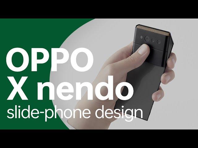 OPPO x nendo: slide-phone design