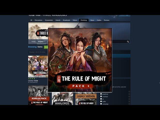 Total War: Three Kingdoms TROM Mod Overview