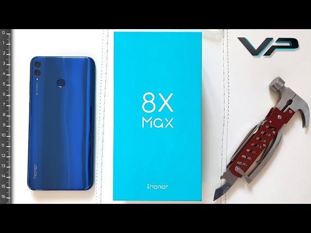 Honor 8X MAX Unboxing and Size Comparison