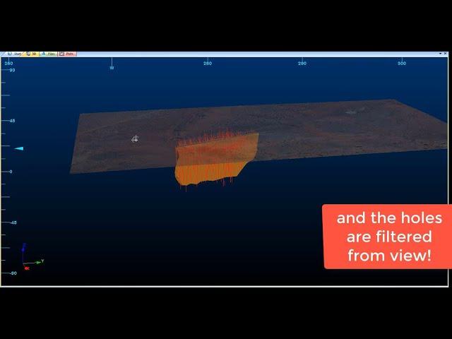 Studio RM - New Drillhole Selection Based Filtering