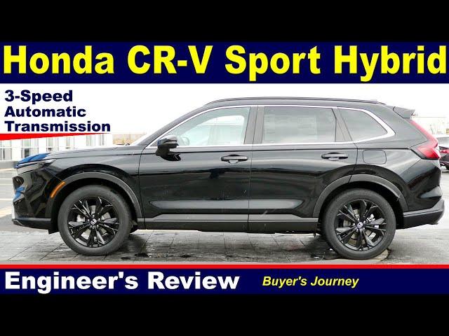 2024 Honda CR-V Sport Hybrid REAL TECHNICAL Head-to-Tow Review | Test Drive | Buyers  Prospective