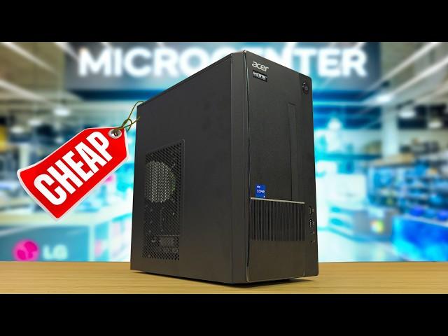 Can the CHEAPEST Microcenter PC Game?