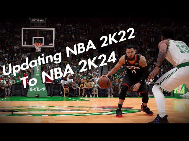 Updating NBA 2K22's Roster To NBA 2k24's Roster