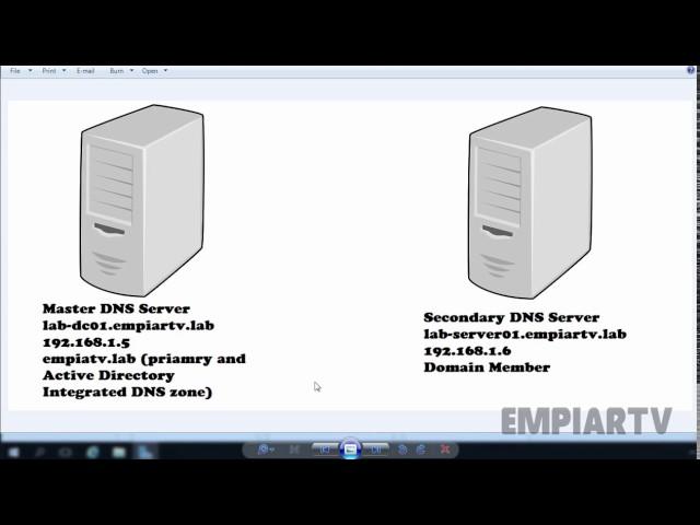 Configure a secondary DNS server in Windows Server 2016