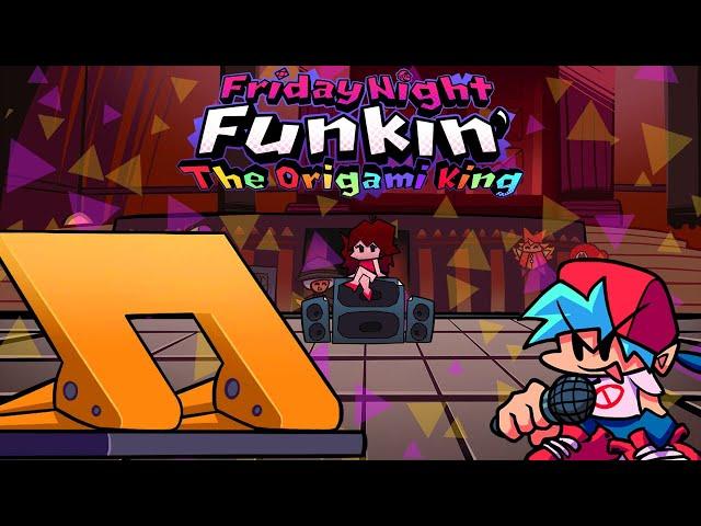 Friday Night Funkin' The Origami King (Mod showcase)