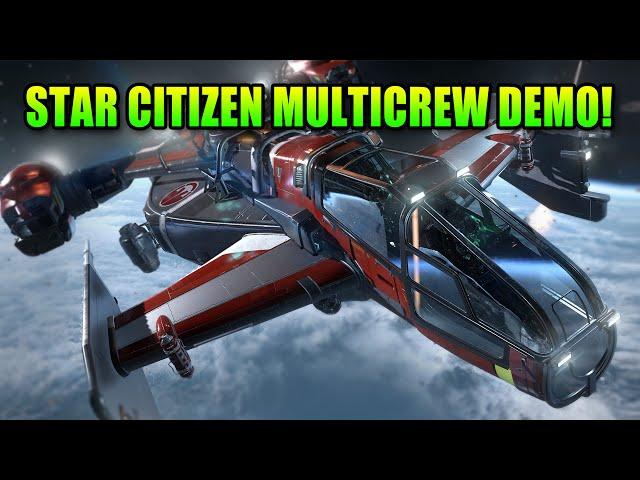 Star Citizen Goes Multicrew In The Gamescom Demonstration