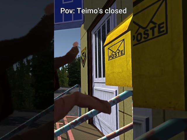 Pov: Teimo's closed #shorts #mysummercar #msc