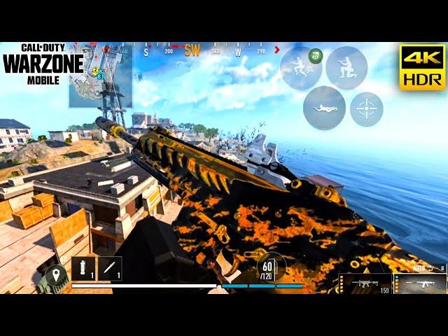 Poco F5 | COD Warzone Mobile | Rebirth Island 60 Fps | Best MCW Built Gameplay (No Commentary)