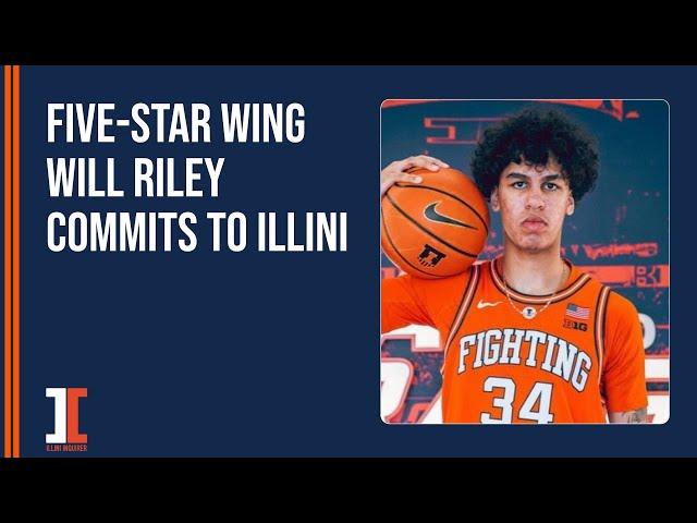 LIVE: Five-star wing Will Riley commits to Illini