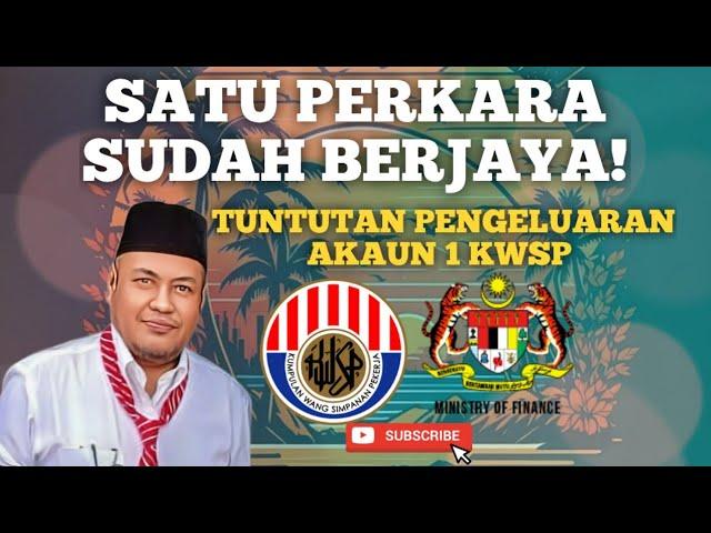 SYABAS! 1 PERKARA TELAH BERJAYA DILAKSANA UTK KWSP BERSASAR.