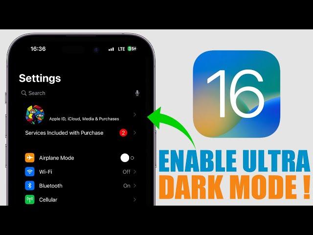 How to Enable ULTRA Dark Mode on iPhone !