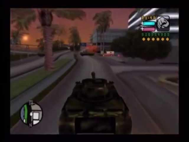 GTA VICE CITY STORIES TANK RAMPAGE