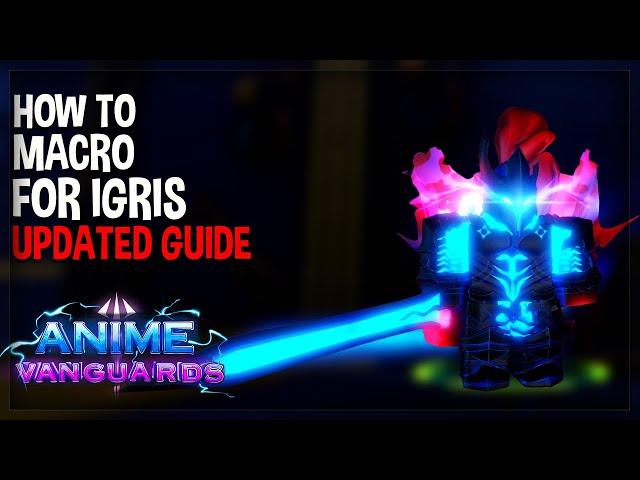 New *Updated* Macro for Igris in Anime Vanguards