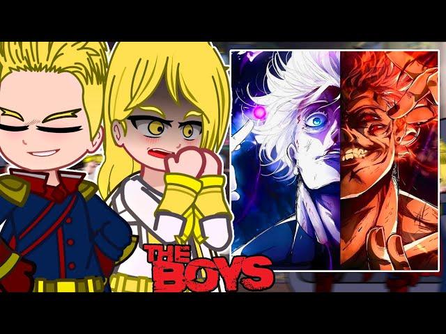 The Seven React to Satoru Gojo VS Sukuna || The Boys || Gacha React - Fan Animation / TikTok Edits