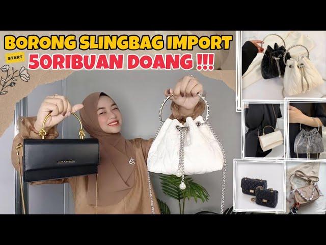 SHOPEE HAUL TAS IMPORT 50RIBUAN !!! REALPICT SEMUANYAAAAA