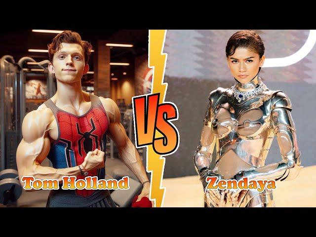 Tom Holland VS Zendaya Transformation  From Baby To 2024