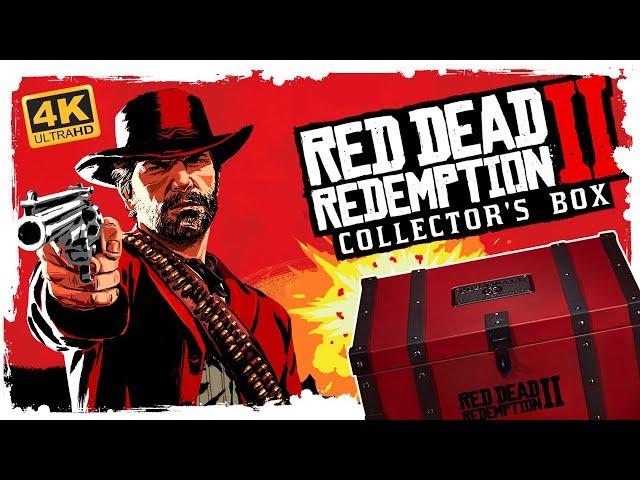 РАСПАКОВКА RDR2 COLLECTOR'S BOX / ULTIMATE EDITION | СНЯТО В 4K