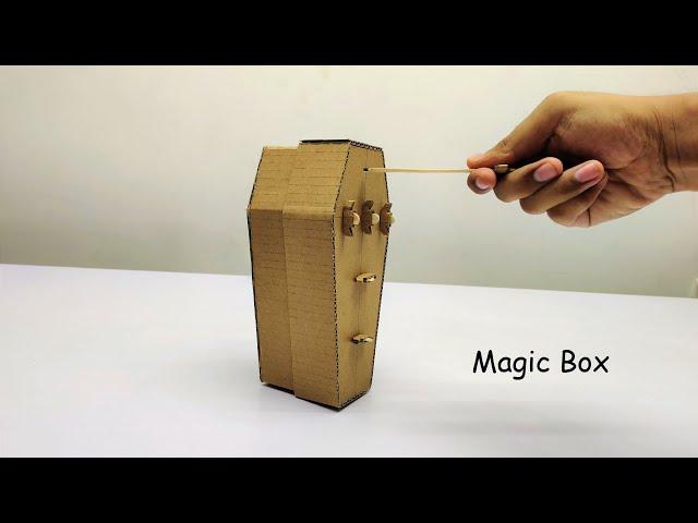 How to Make Magical Box From Cardboard | Amazing DIY