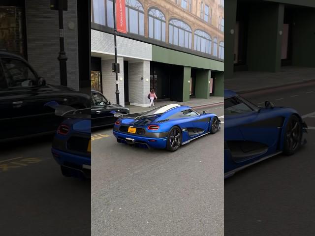 $6.5 million, 1340 Horsepower koenigsegg one:1 in #London #cars #ytshorts #supercarsoflondon #one:1