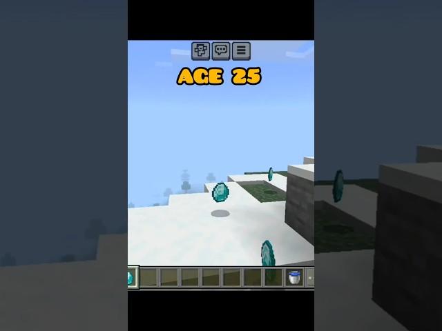 How To Escape Minecraft Traps In Every Age (World's Smallest Violin) #minecraft #shorts