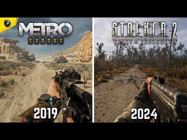 STALKER 2 vs METRO EXODUS - Details & Graphic Comparison