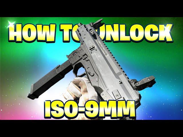 HOW TO UNLOCK THE ISO-9MM IN MW2! (Really Quick)