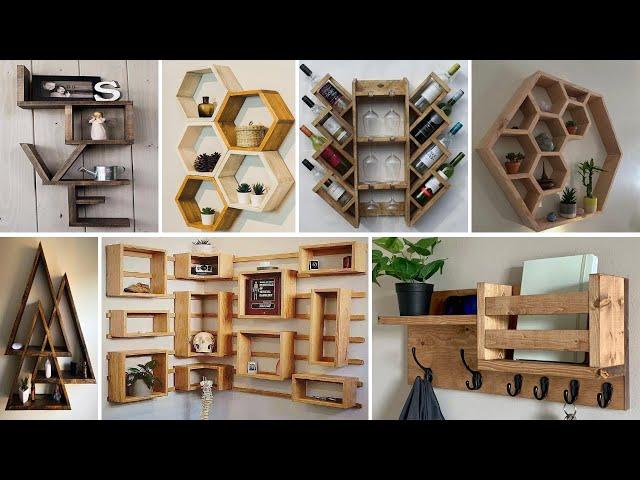 100+ Easy DIY Wooden Wall shelves Ideas