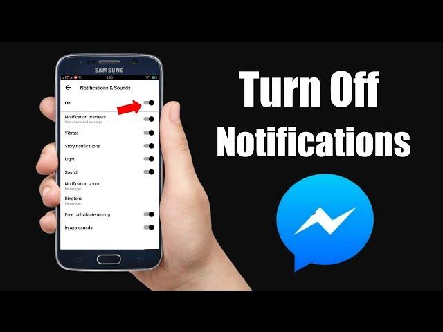 How To Stop Messenger Notification In Android