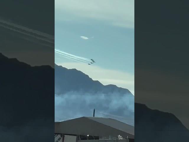 SO amazing️enough to see the American thunderbirds flight show while driving. #travel