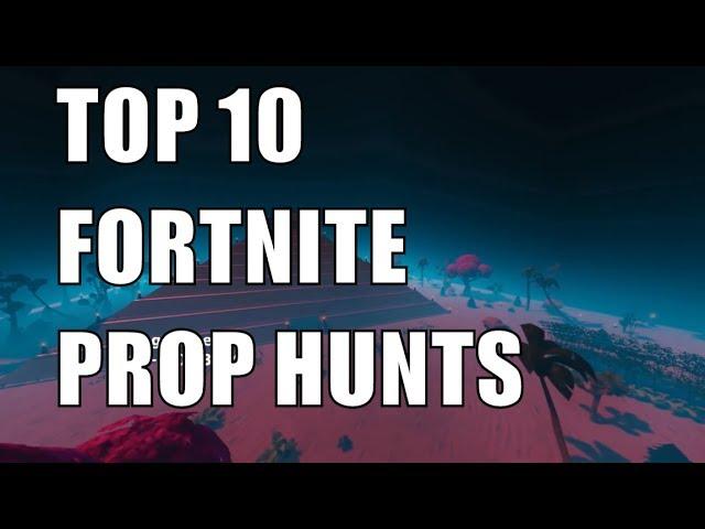 Top 10 Prop Hunt Maps - Fortnite Map CODES