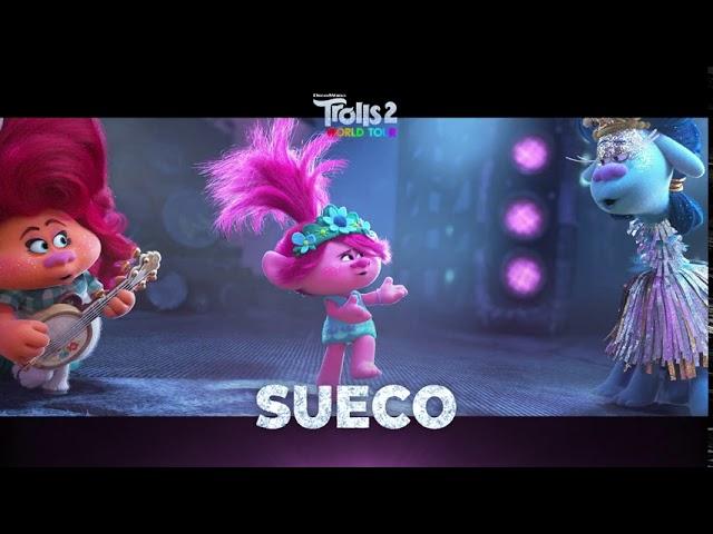 Trolls 2 World Tour - Just Sing” en 39 idiomas distintos