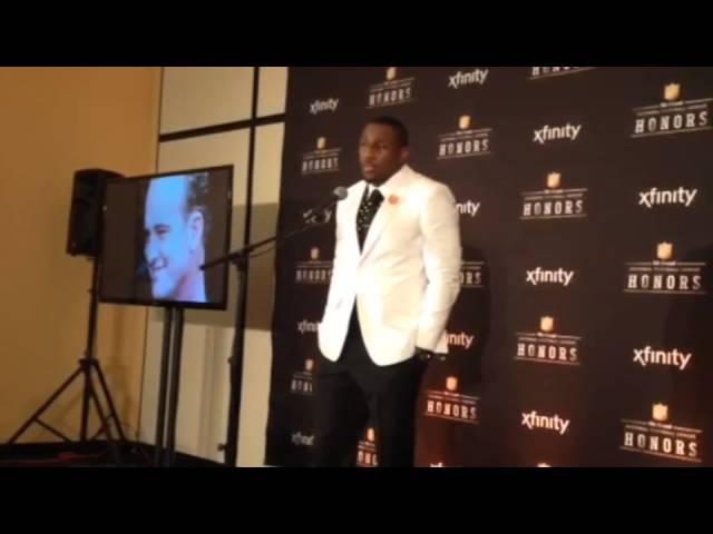 Thomas Davis Talks About Influence of NFL Player Charles Grant