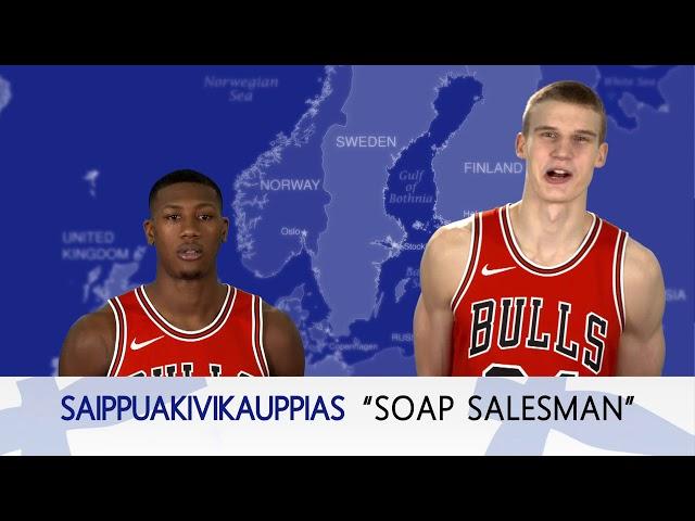 Speaking Finnish with Lauri Markkanen