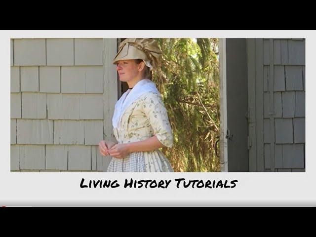 Minute Man Living History Tutorials: 18th Century Women's Neckwear