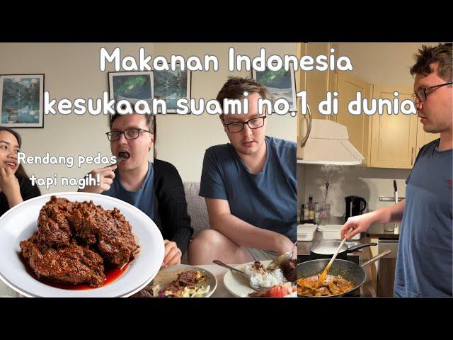 RENDANG MAKANAN MEWAH DI NORWEGIA. SUAMI SAMPAI NAMBAH NASI!