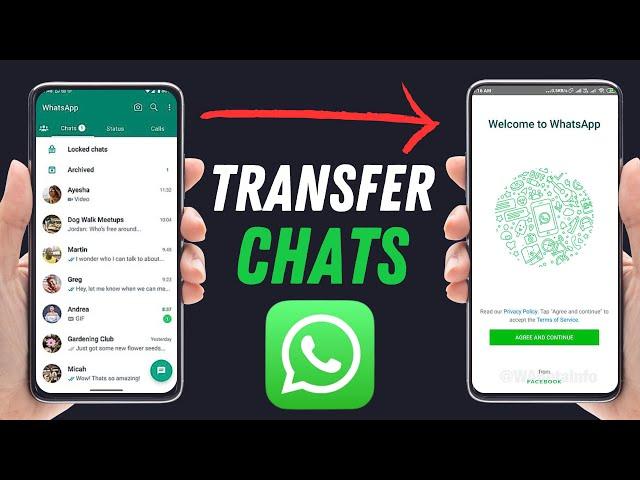 How to Transfer WhatsApp Chats from one Phone to Another | Whatsapp Data Kaise Transfer Karen