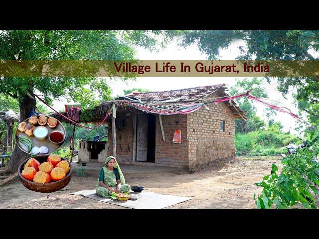 Tameta Bhajiya | Gujarat  Traditional Village Food |Traditional Village Life