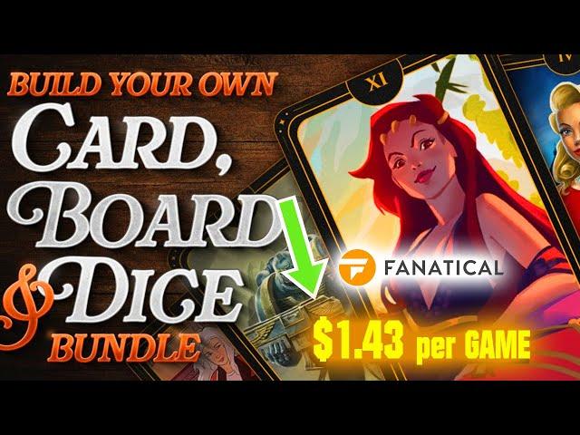 Fanatical – BYO Card, Board and Dice Bundle - December 2024 [$ 1.43/Game!]