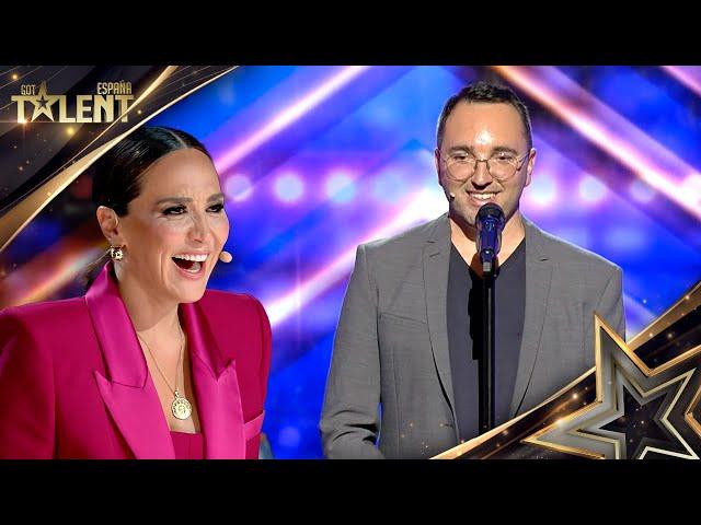 ECHO MAN leaves the judges speechless, ¡it's all laughs! | Auditions 1 | Spain's Got Talent 2024