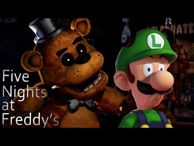 Luigi Plays: FIVE NIGHTS AT FREDDYS