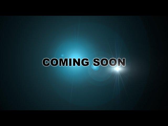 Coming Soon Title with sound Effect |After Effects videos |Motion Typography | CopyrightFreeVideos01