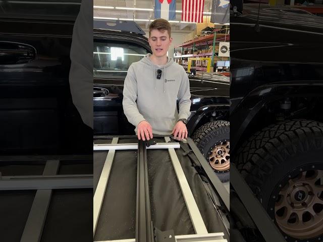 How to Easily Install Your Tent on a Sherpa Roof Rack #roofrack #howto #tutorial #overlanding