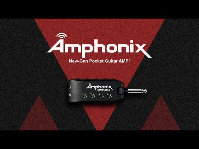 SONICAKE Amphonix | New-Gen Pocket Guitar AMP with Bluetooth and Built-in Effects